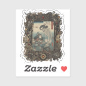 Vintage Japanese Gothic Collage  Sticker シール (シート)