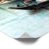 "Vintage Japanese Junk-1871," ポスター (角)