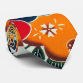 Vintage Japanese Kimono Textile (Bingata) ネクタイ (ロール)