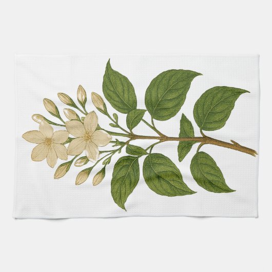 Vintage Jasmine キッチンタオル (横)