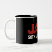 Vintage Jaws Movie ツートーンマグカップ (左)