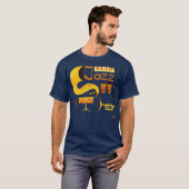 Vintage Jazz Music Tシャツ (正面フル)
