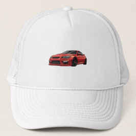Vintage JDM Drift Team Racing Retro Trucker Hat キャップ