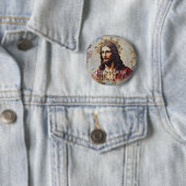 Vintage Jesus Loves You 缶バッジ (インサイチュ)
