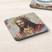 Vintage Jesus Religious コースター (左側)