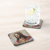 Vintage Jesus Religious コースター (右側)