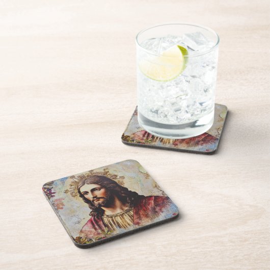 Vintage Jesus Religious コースター (右側)