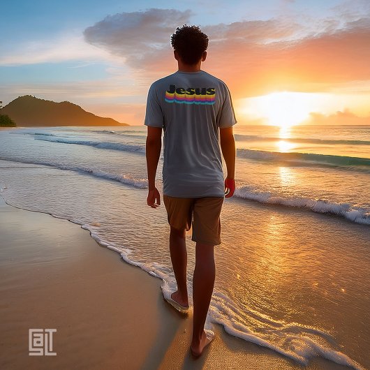 Vintage Jesus Waves Tシャツ