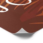 Vintage Joshua Tree National Park - Sunset  ポスター (角)