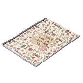 vintage journal ノートブック (左側)