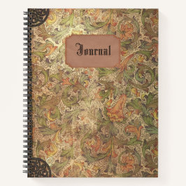 Vintage Journal Spiral Notebook ノートブック