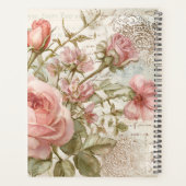 Vintage Junk Journal Wedding Planner プランナー手帳 (裏面)