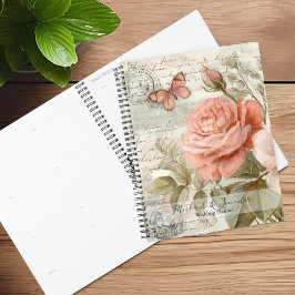 Vintage Junk Journal Wedding Planner プランナー手帳