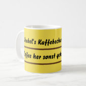 Vintage Kaffebecher コーヒーマグカップ (正面左)