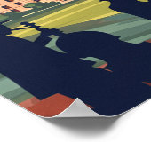 Vintage Kansas City ポスター (角)