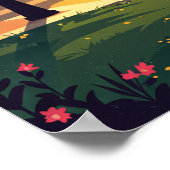 Vintage Kansas City ポスター (角)