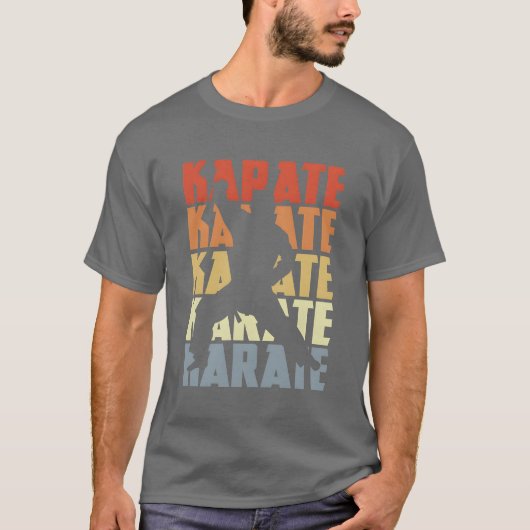 Vintage Karate gift Tシャツ (正面)
