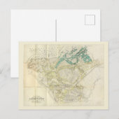 Vintage Karte Österreich Wien | Erdberg um 1836 ポストカード (正面/裏面)