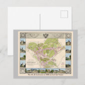 Vintage Karte Österreich Wien | Landstrasse1830 ポストカード (正面/裏面)