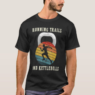Vintage Kettlebell Shirt Trail Running Tシャツ