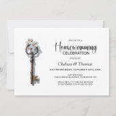 Vintage Key Housewarming Party 招待状 (正面)