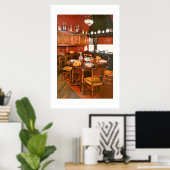 Vintage kitchen design ポスター (ホームオフィス)