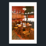 Vintage kitchen design ポスター<br><div class="desc">Vintage kitchen design,  1950s.</div>
