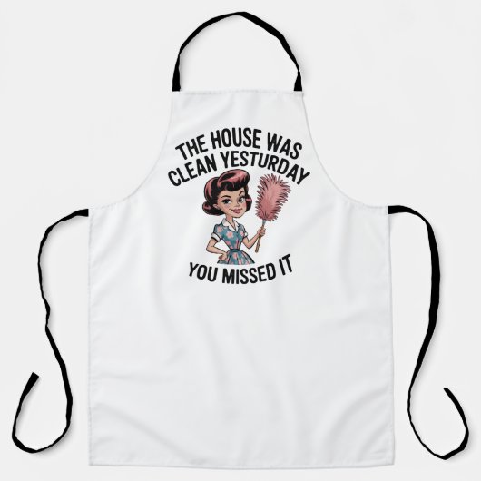 Vintage Kitchen Humor  エプロン (正面)