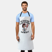Vintage Kitchen Humor  エプロン (着用した状態)
