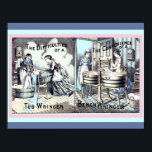 Vintage Kitchen or Laundry Room Ad Art copy ポスター<br><div class="desc">Laundry Days of Old</div>