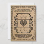 Vintage Kraft Sun Celestial Heart シーズンカード (正面)