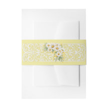 Vintage Lace & Daisies Floral Wedding