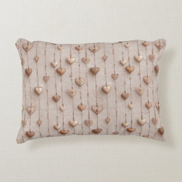 Vintage Lace Heart Strings アクセントクッション