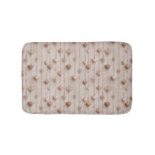 Vintage Lace Heart Strings バスマット (正面)