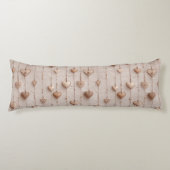 Vintage Lace Heart Strings ボディピロー (正面)