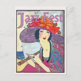 Vintage Ladey, Jazz Fest ポストカード