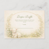 Vintage Lamb Meadow Arch Diapper Raffle エンクロージャーカード (正面)