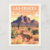 Vintage Las Cruces New Mexico ポストカード (正面)