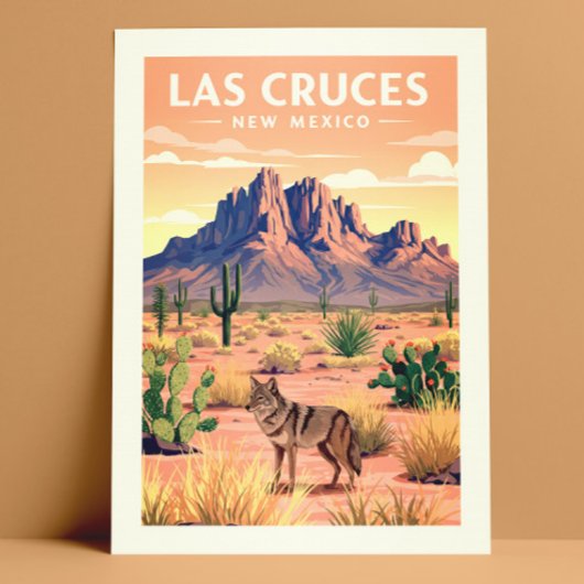 Vintage Las Cruces New Mexico ポストカード