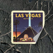 Vintage Las Vegas Nevada スクエアシール