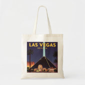 Vintage Las Vegas Nevada トートバッグ (正面)