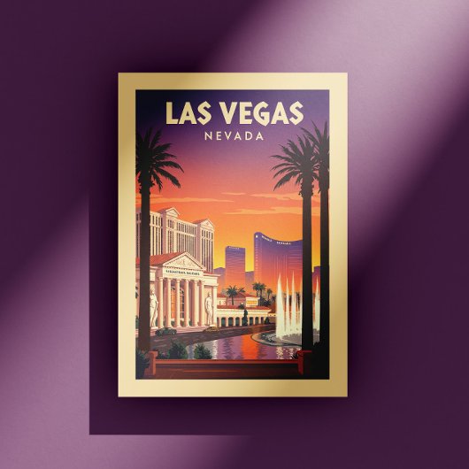 Vintage Las Vegas Nevada ポストカード