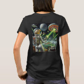 Vintage Laser Beam Pin-Up Tシャツ (裏面)