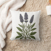 Vintage Lavender クッション (ブランケット)