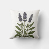 Vintage Lavender クッション (裏面)