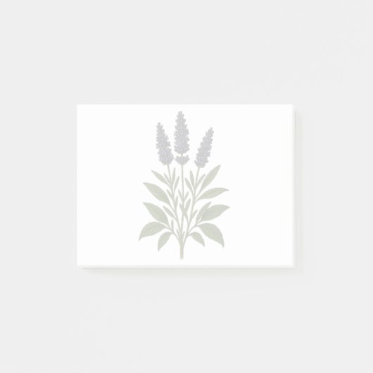 Vintage Lavender ポストイット (正面)