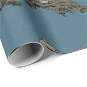 Vintage lighthouse pattern ラッピングペーパー (ロールコーナー)