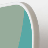 Vintage Lilac Charm Circle Stripe with Name ピックルボールラケット (左詳細)