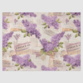 Vintage Lilac Pattern  薄葉紙 (正面)