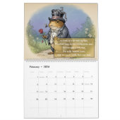 Vintage Limericks Whimsical Animals | Nonsense カレンダー (2月 2026)